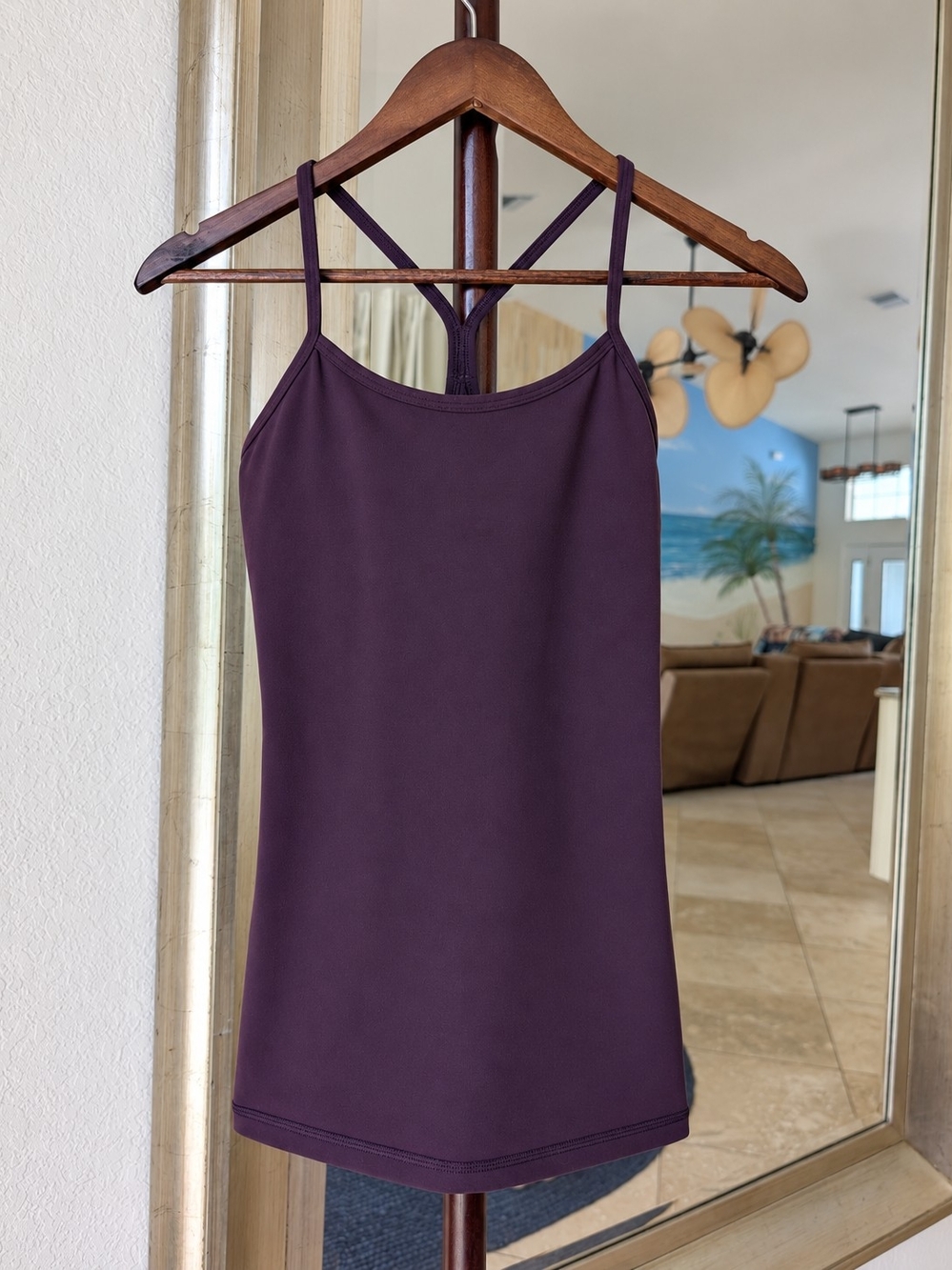 Lululemon Women’s Strappy Purple Power Y Tank Top